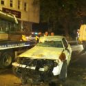 Ankara'da bir otomobilin refüje çarparak devrilmesi sonucu 4 kişi yaralandı.