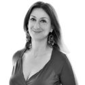 Malta'da muhalif duruşuyla bilinen araştırmacı  gazeteci ve blogger Daphne Caruana Galizia.