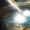 Bilim insanları, iki nötron yıldızının 130 milyon yıl önce çarpışmasıyla meydana gelen patlama.