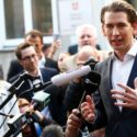 Avusturya'da yapılan genel seçimlerde sandıktan zaferle ayrılan Avusturya Başbakanı Sebastian Kurz