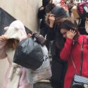 İstanbul’da bir çete yüksek maaş vaadiyle kandırıp yurt dışından getirdiği kadınlar.