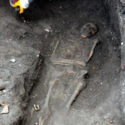Osmaniye'de Hükümet Konağı için yapılan sondaj çalışmasında Roma dönemine ait sütun parçaları ve insan iskeleti bulundu.