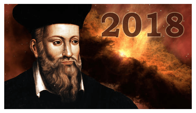 Nostradamus'un 2018 kehanetleri.