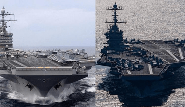 ABD'DEN KRİTİK HAMLE: Uçak gemileri yolda