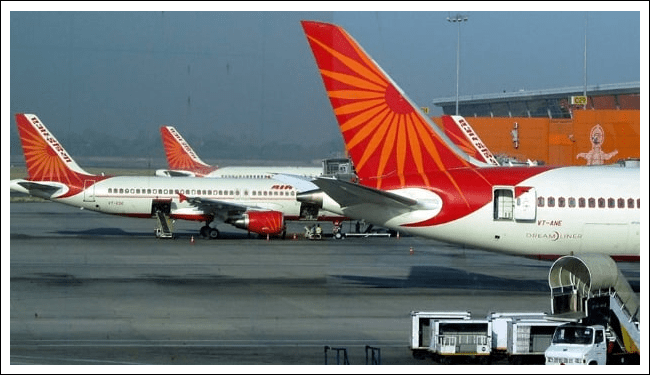 Hindistan, ulusal hava yolu şirketi olan Air India'yı özelleştirmekte başarısız oldu.