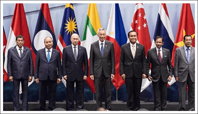 Singapur'da düzenlenen 33. Güneydoğu Asya Ülkeleri Birliği (ASEAN) Zirvesi