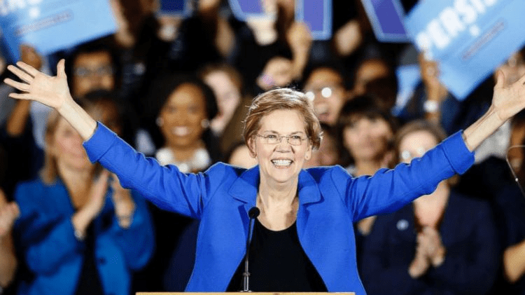 Demokratik Senatör Elizabeth Warren, 2020 yılı projeleri için yeni bir video yayınladı.
