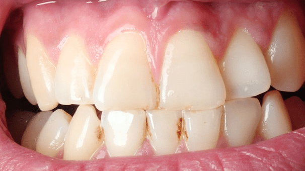 Dişlere, diş etlerine, diş dolgusuna ve diş protezlerine tutunan yapışkan ve yumuşak bakteri tabakası.