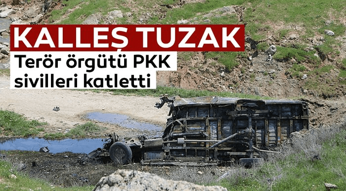 Terör örgütü PKK, Şırnak’ta öğrencileri pikniğe bırakıp dönüşe geçen bir minibüsü hedef aldı.