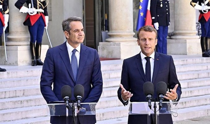 Fransa Cumhurbaşkanı Macron, Doğu Akdeniz'le ilgili açıklamalarda bulundu.