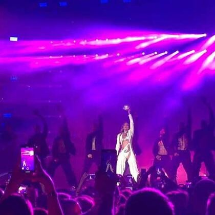 Dünyaca ünlü ABD'li şarkıcı Jennifer Lopez, 'Regnum Live in Concert' etkinliği.