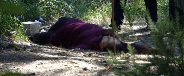 İstanbul'daki Aydos Ormanı'nda satırla öldürülmüş bir kadın cesedi bulundu.