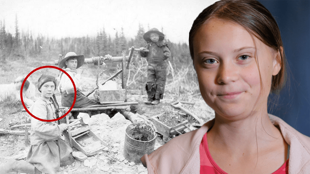 16 yaşındaki İsveçli iklim aktivisti Greta Thunberg. 