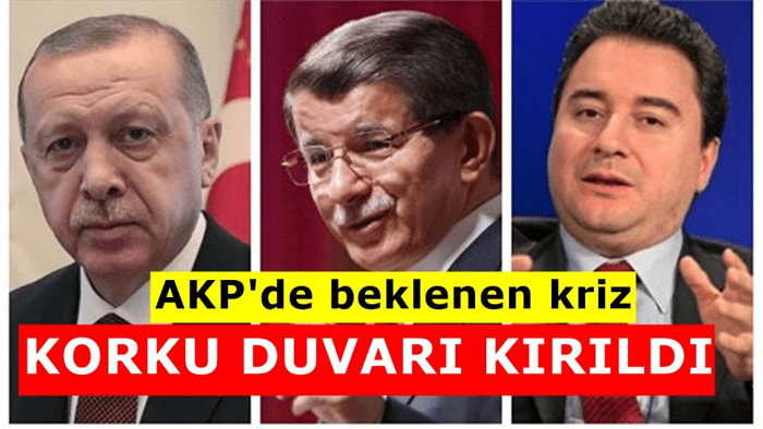 AKP'e endişe ve kriz. Kimler yeni kuralan partiye geçecek merak konusu.
