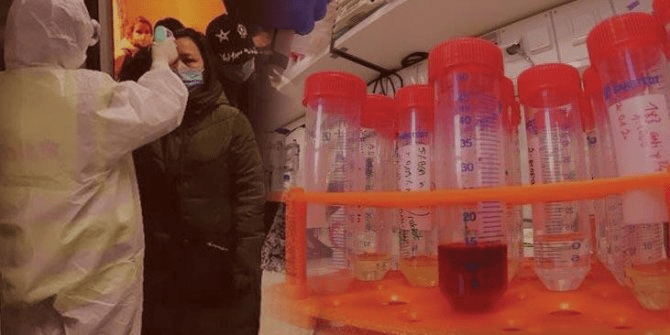 ABD'de Çin'in Vuhan kentinde ortaya çıkan yeni tip koronavirüs (2019-nVoC)...