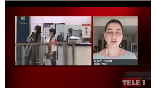 Vuhan’daki Türk öğretmen Burcu Öner, CNN TÜRK canlı yayınında yaşananları anlattı.