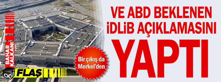 Suriye'nin İdlib vilayetinde Türkiye'ye hava desteği sağlamayacağız.
