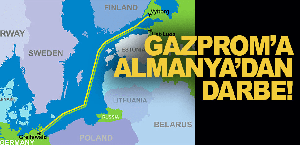 Rusya'dan Almanya'ya doğal gaz taşıması planlanan, önemli kısmı tamamlanan Kuzey Akım 2 boru hattında yeni kriz.