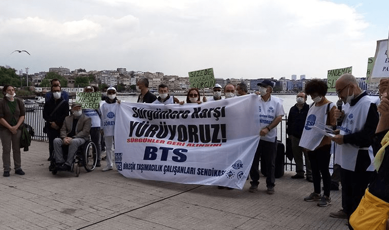 "Sürgünler geri alınsın" talebiyle İstanbul, Diyarbakır, Adana ve İzmir'den Ankara'ya yürüyüş başlattı.