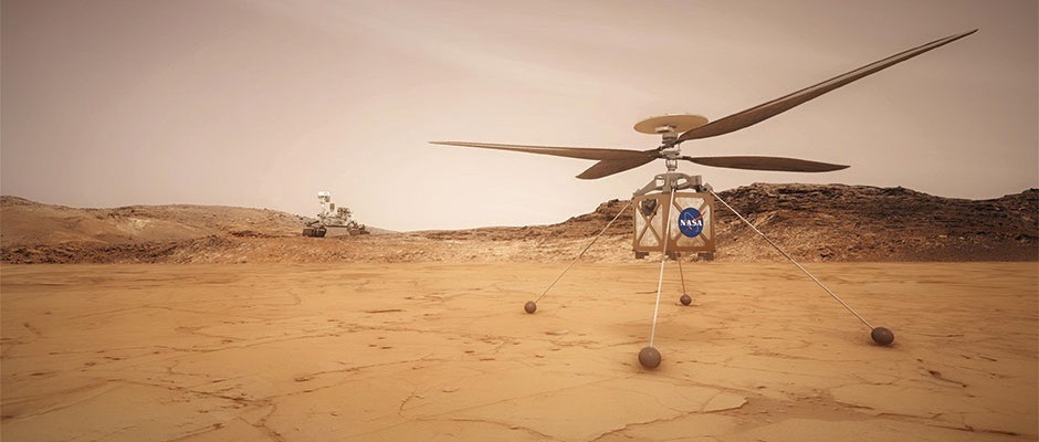 NASA tarafından Mars'a gönderilecek Perseverance isimli uzay aracı.