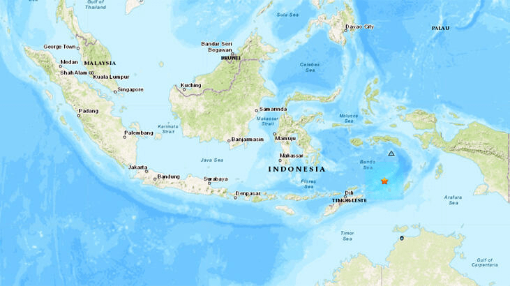 Endonezya'nın Maluku eyaletinde 6.3 büyüklüğünde deprem meydana geldi.