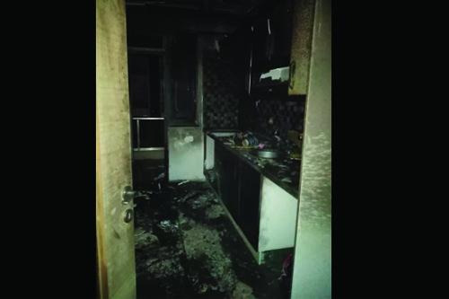Yalova’nın Çınarcık ilçesinde bir apartmanın 3. katında doğalgaz patlaması sonucu 1 kişi yaralandı.