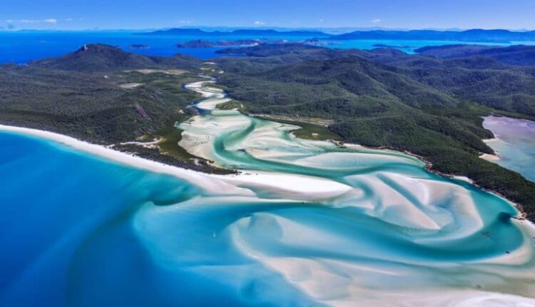 White haven Beach Whit sunday Islands Australia