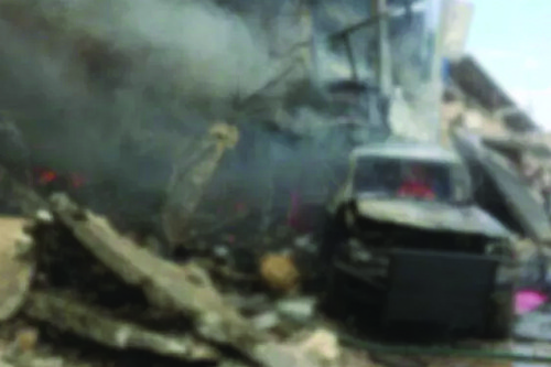 Afganistan'ın batısındaki Herat vilayetinde bomba yüklü araçla düzenlenen saldırı.