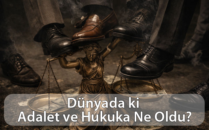 dunyadakiadaletvehukukaneoldu